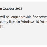 Update cadence change