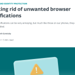 Getting rid of unwanted browser notifications