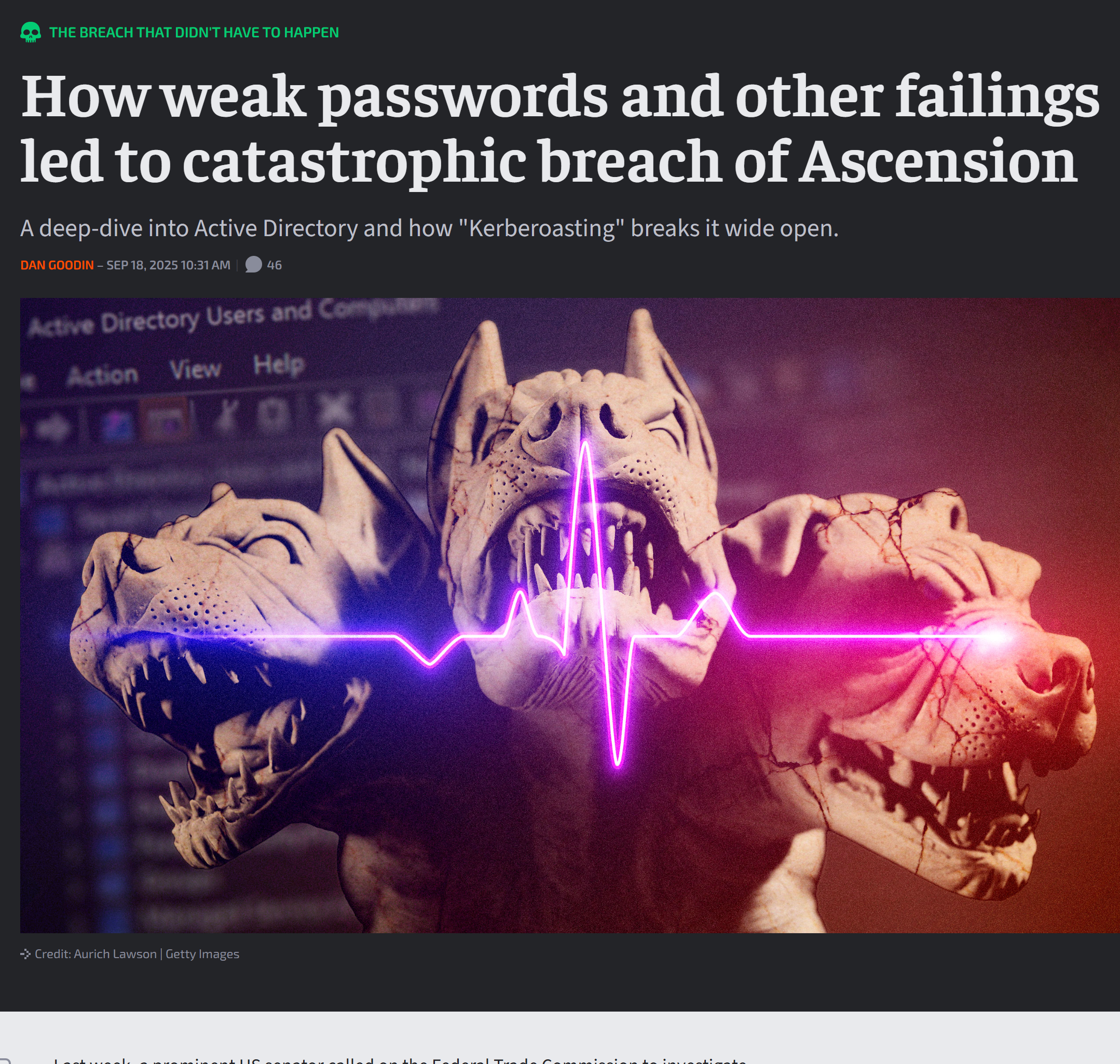 How weak passwords and other failings led to catastrophic breach of Ascension