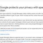 How Google protects your privacy with spam detection