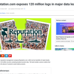 Reputation.com exposes 120 million logs in major data leak [CyberNews]