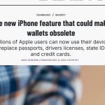 The new iPhone feature that could make wallets obsolete