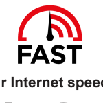 Fast.com broadband speed test
