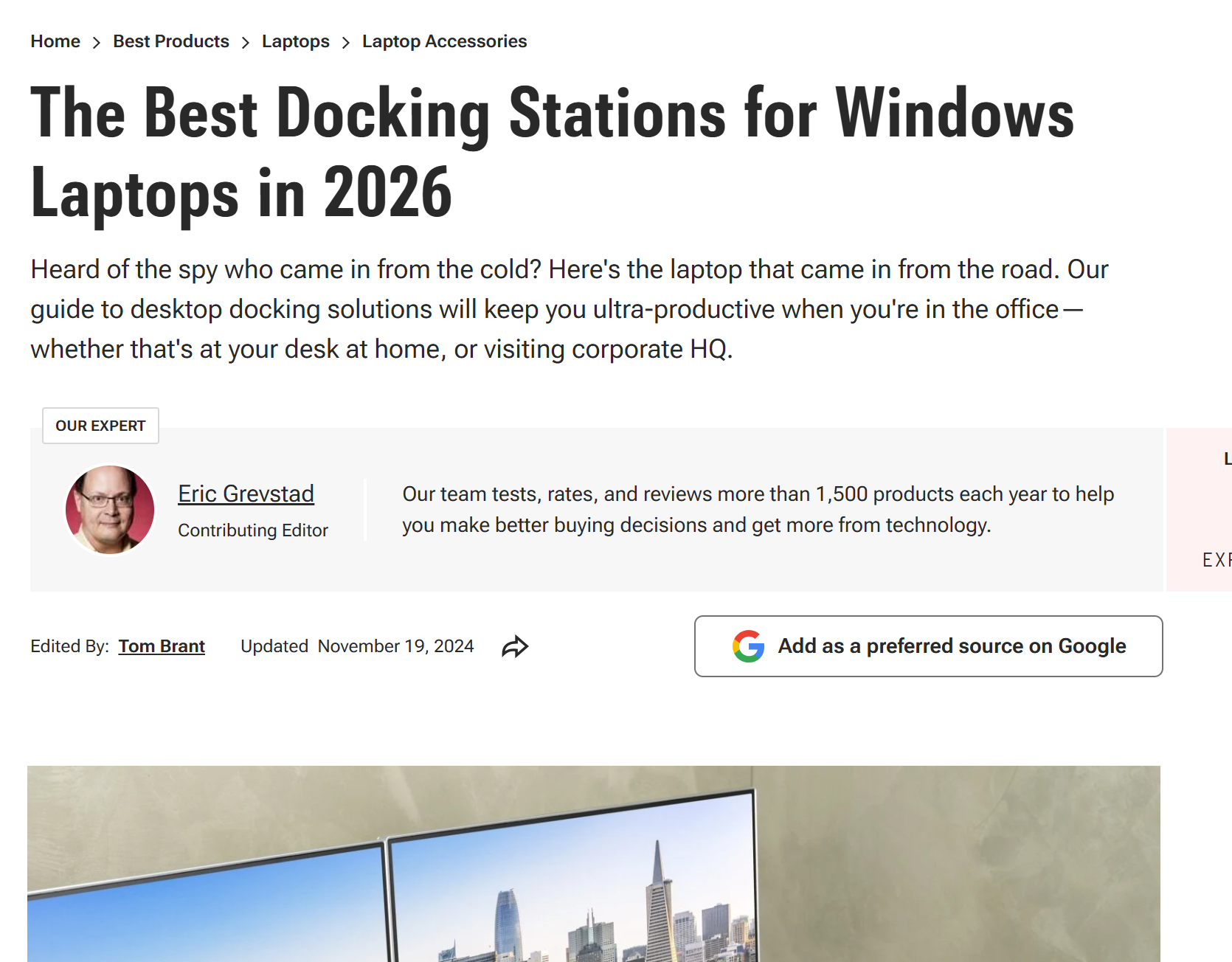 The Best Docking Stations for Windows Laptops in 2026