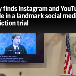 Jury finds Instagram and YouTube liable in a landmark social media addiction trial