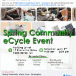 Spring Community eCycle Event in Farmington - 5/2/26