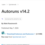 Autoruns