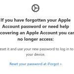 If you have forgotten your Apple Account password or need help recovering an Apple Account you can no longer access